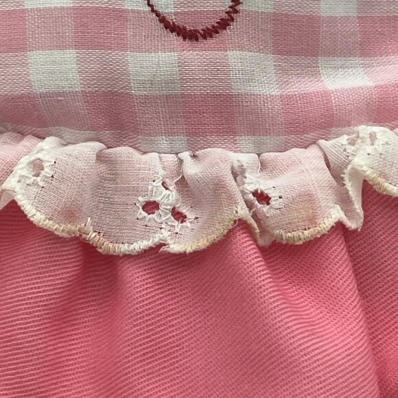 Vintage Fisher Price Cholly Dolly Blue White Checkered Boy Doll Rattle 1977 12” - Picture 11 of 12